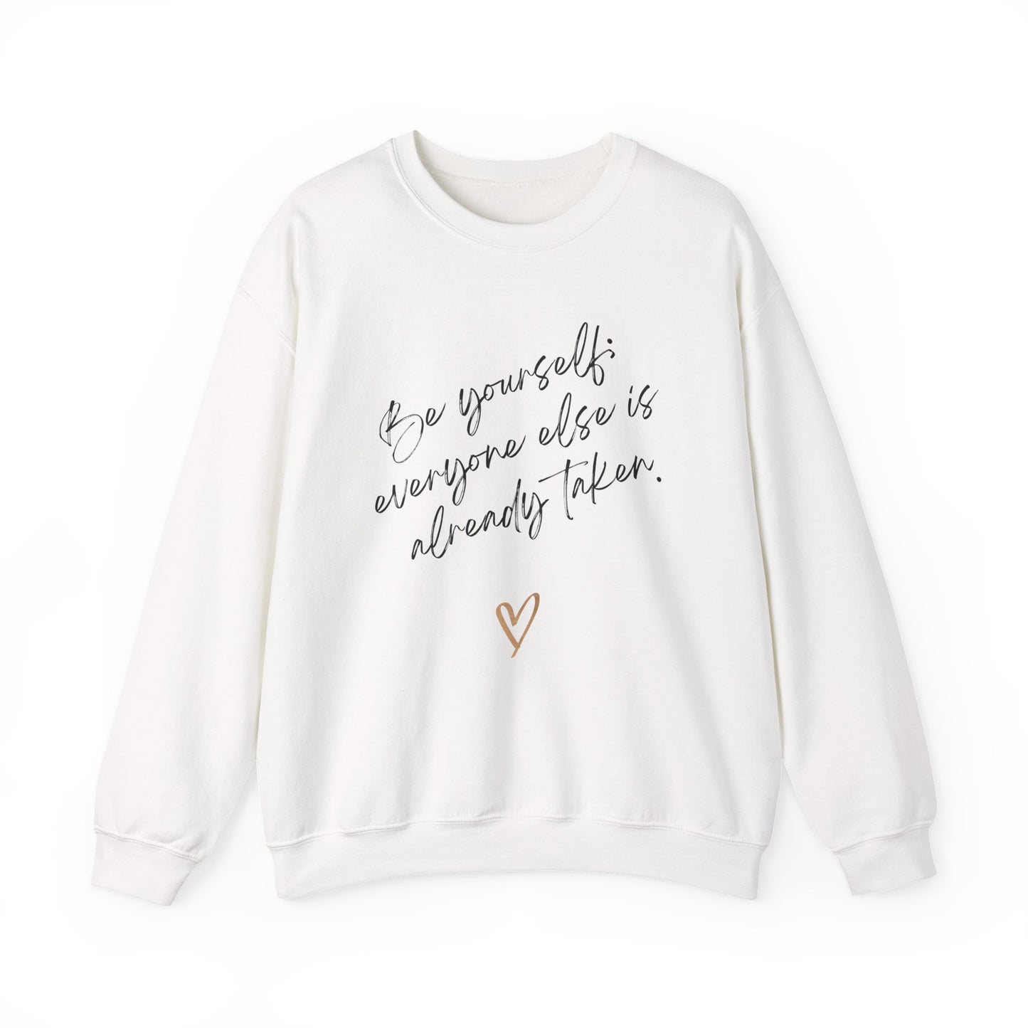 Women's Sweatshirt – Be Yourself | Cozy, Stylish & Inspirational Pullover