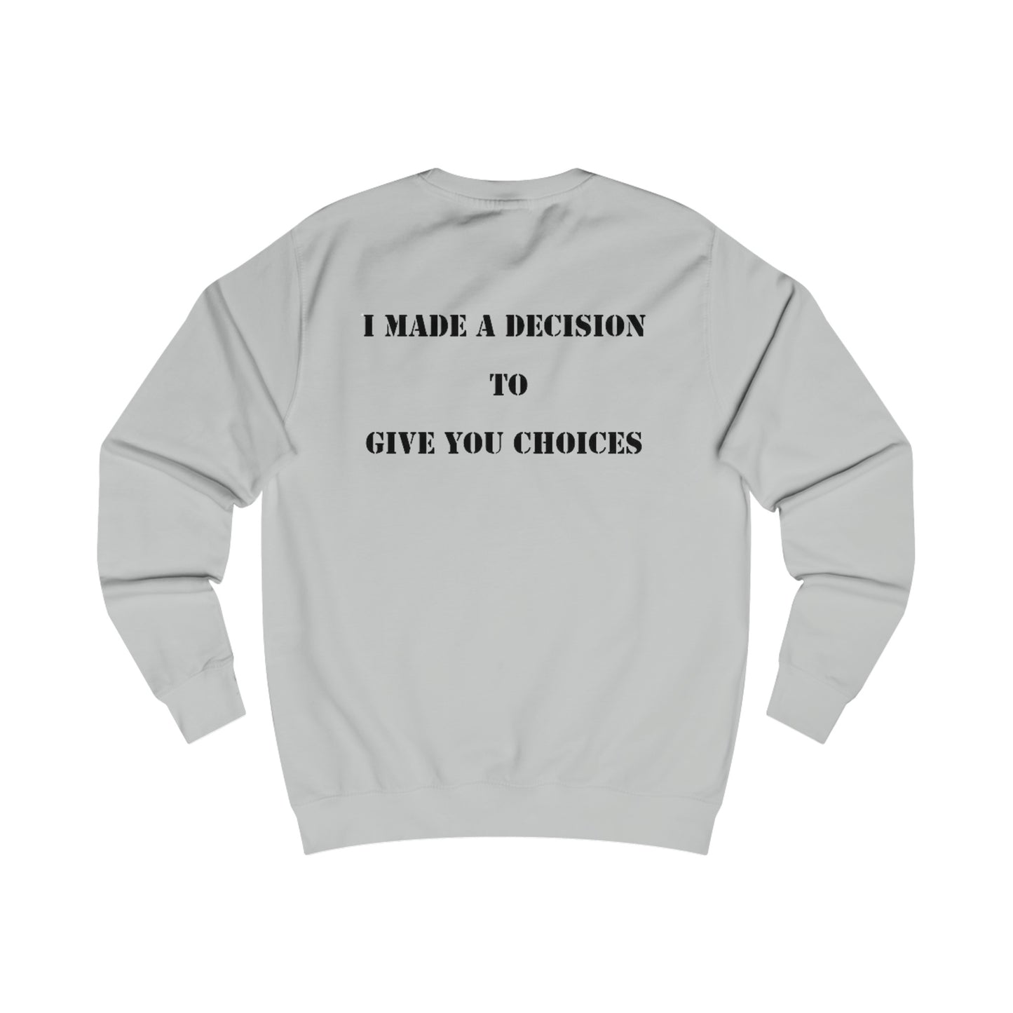 Men's Sweatshirt "Decision"