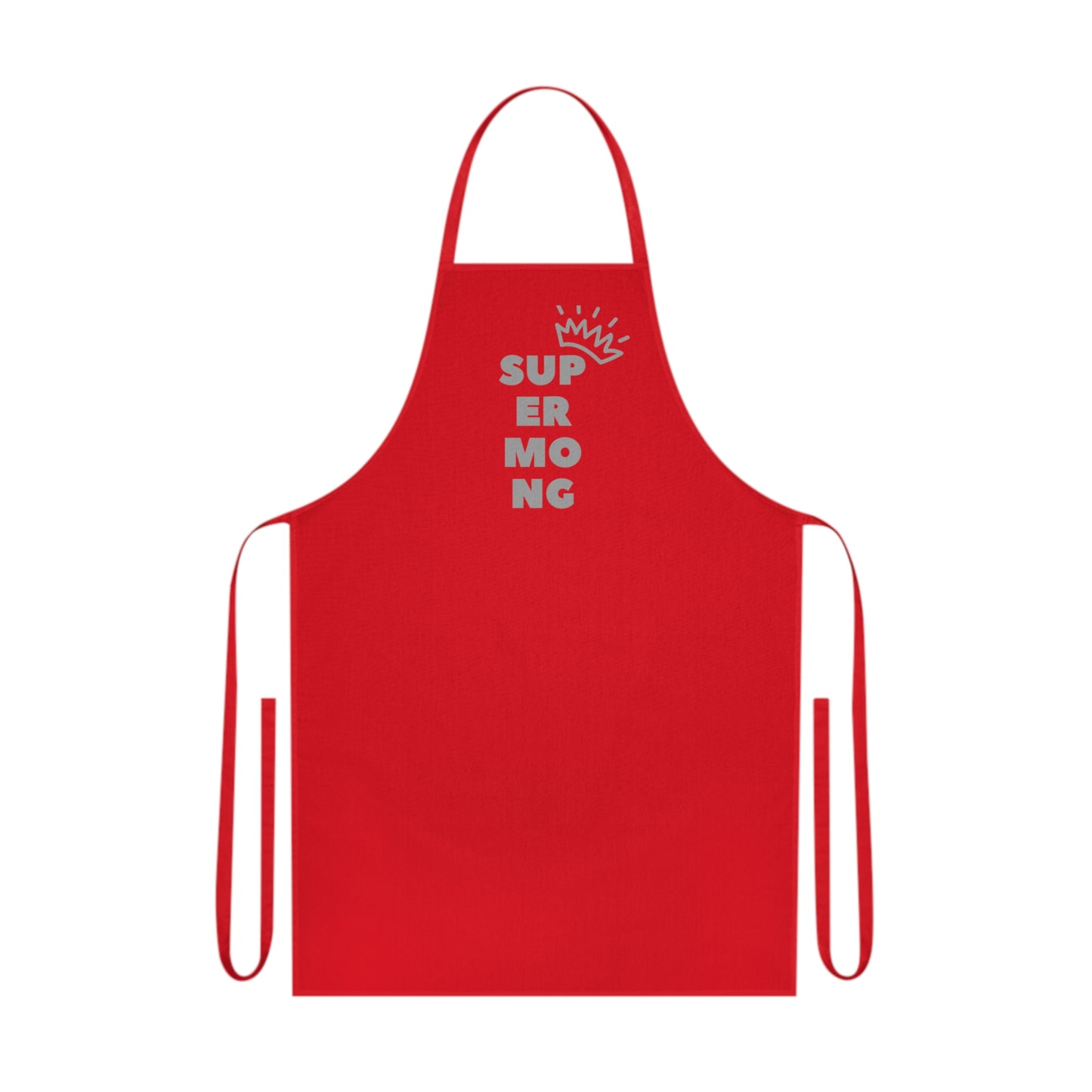 Supermong Apron – Funny Military-Inspired Cotton Apron