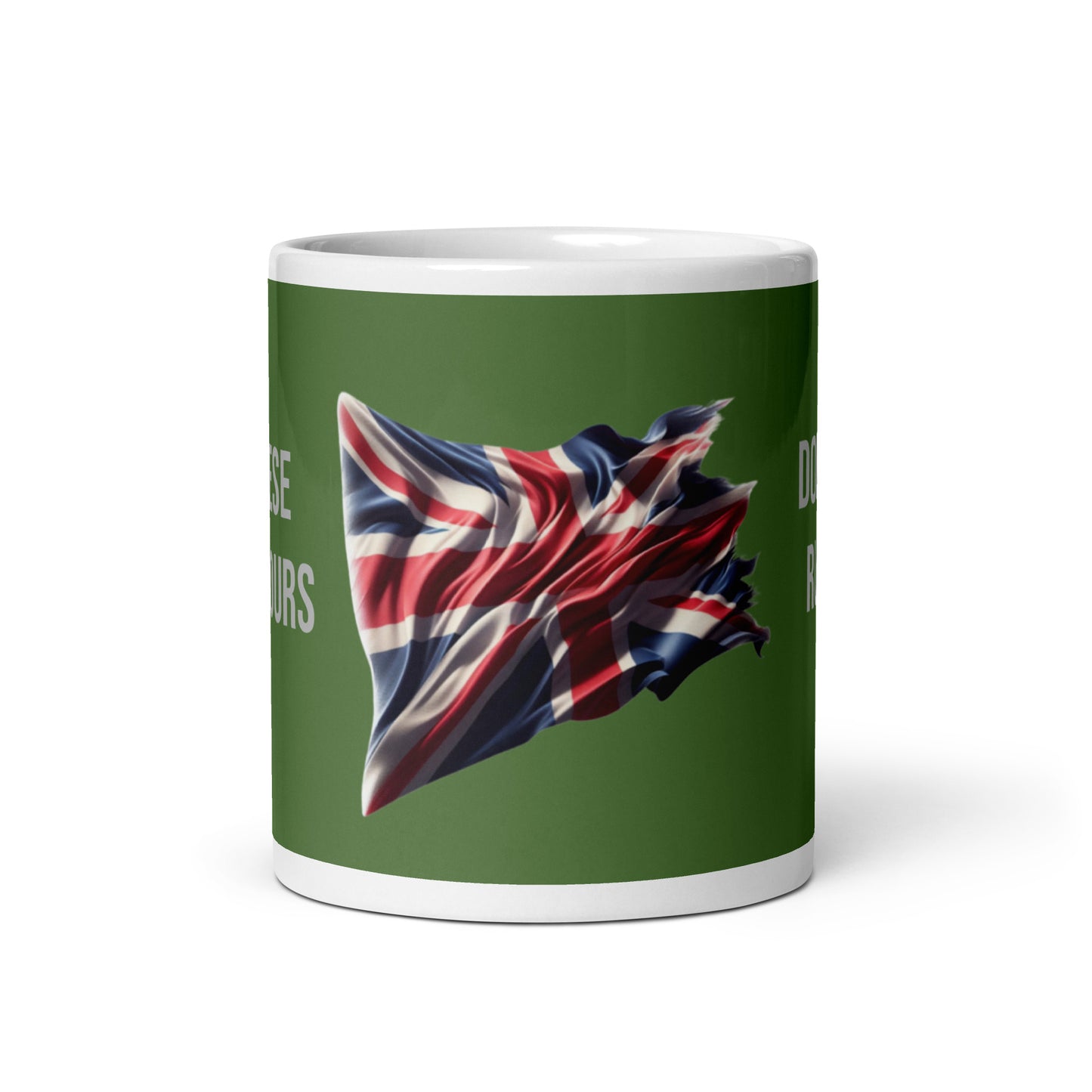 Blockrat Union Jack Mug front view