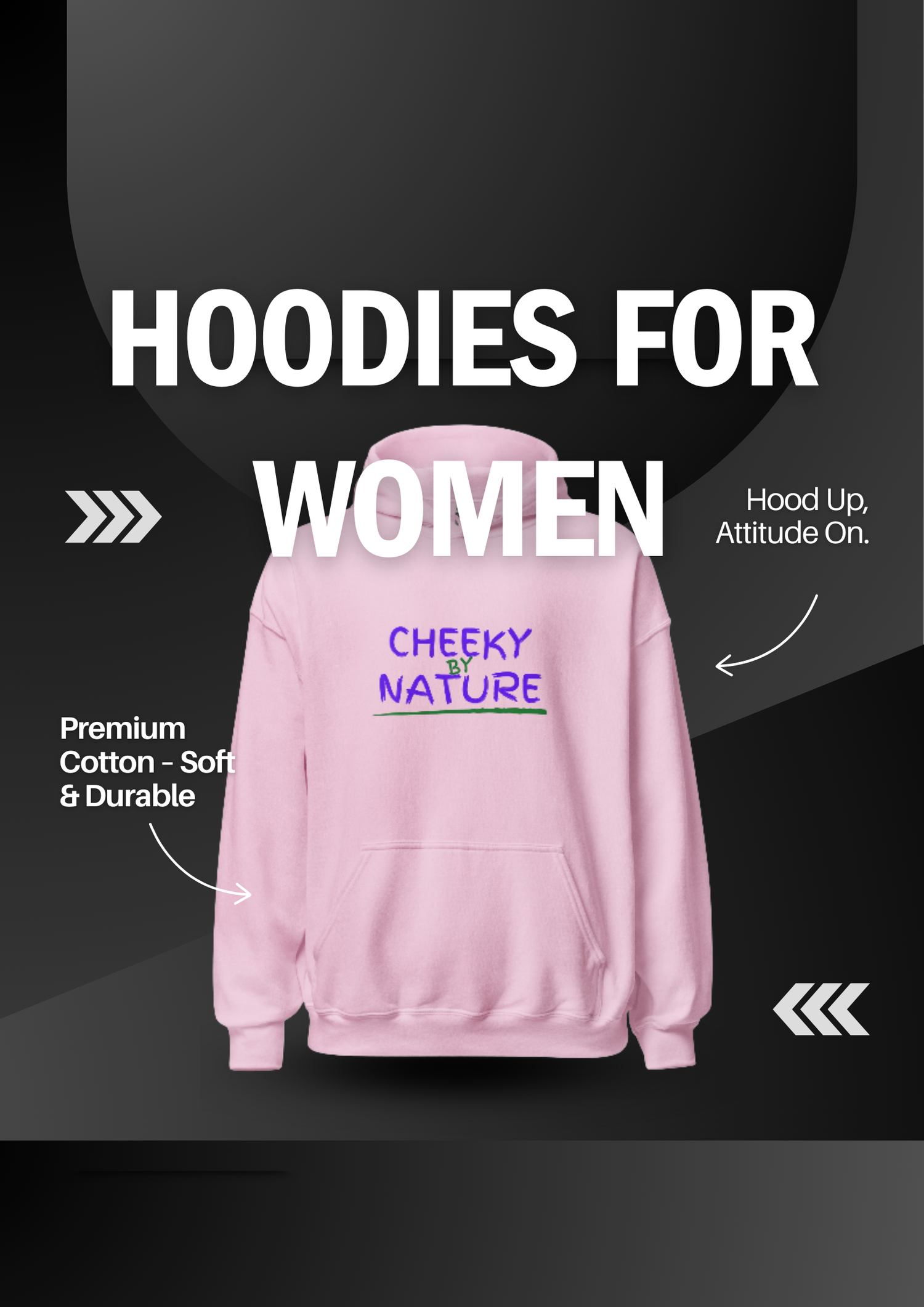 Funny military-themed hoodie for women with a patriotic and sarcastic design – perfect for bold personalities.