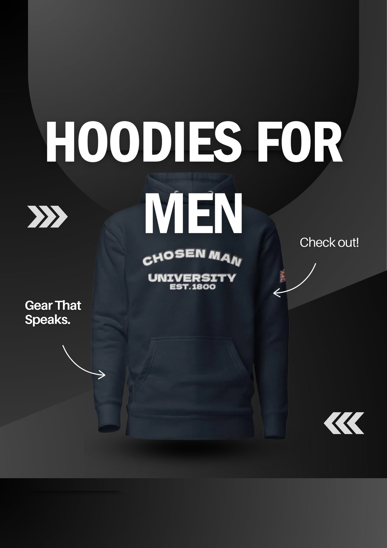 Hoodies for men - Stylish Comfort for Veterans