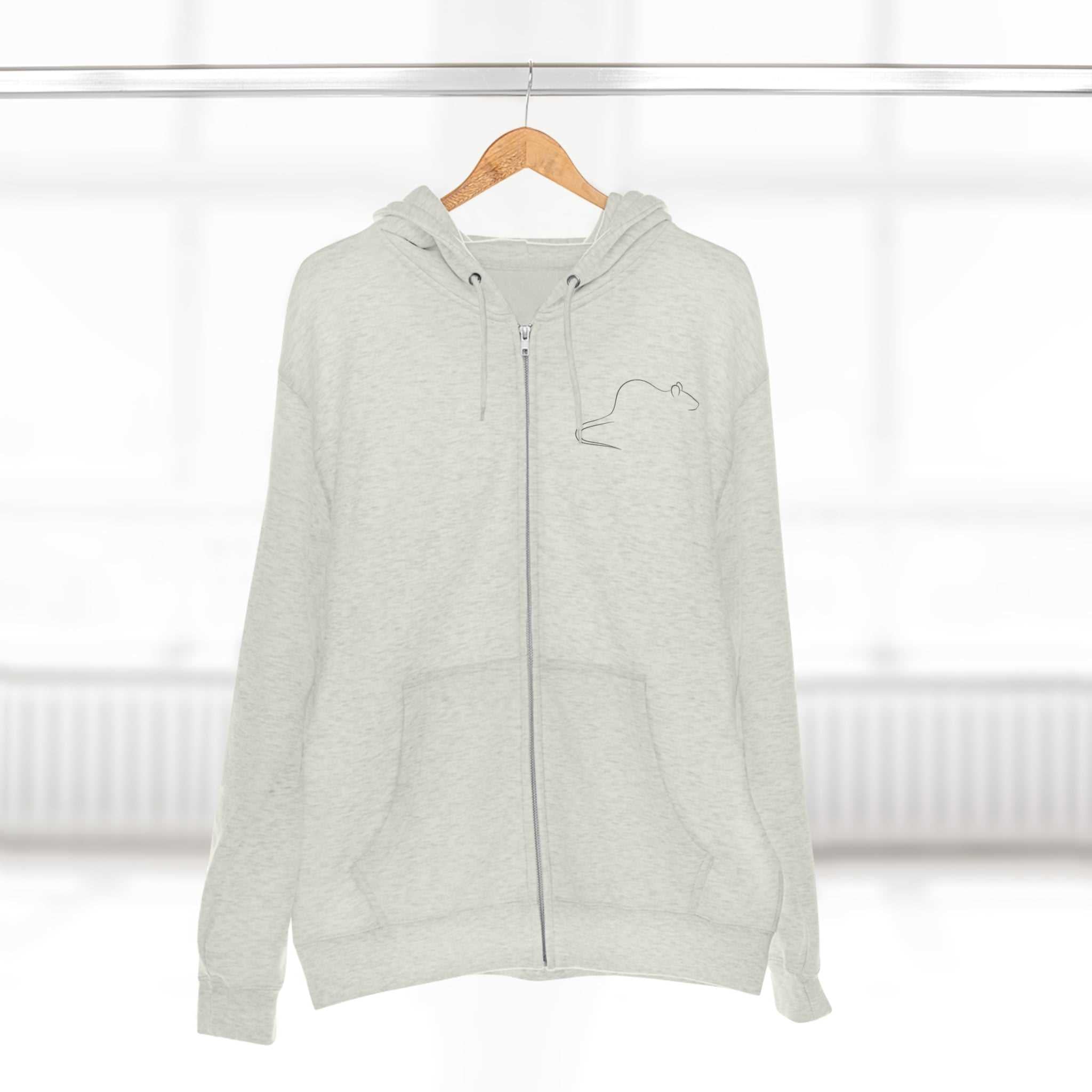 Unisex Zip Hoodie "Original". - Blockrat