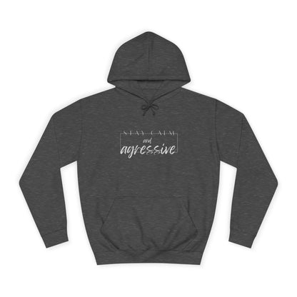 Calm, Women's College Hoodie – Cozy & Stylish Sweatshirt