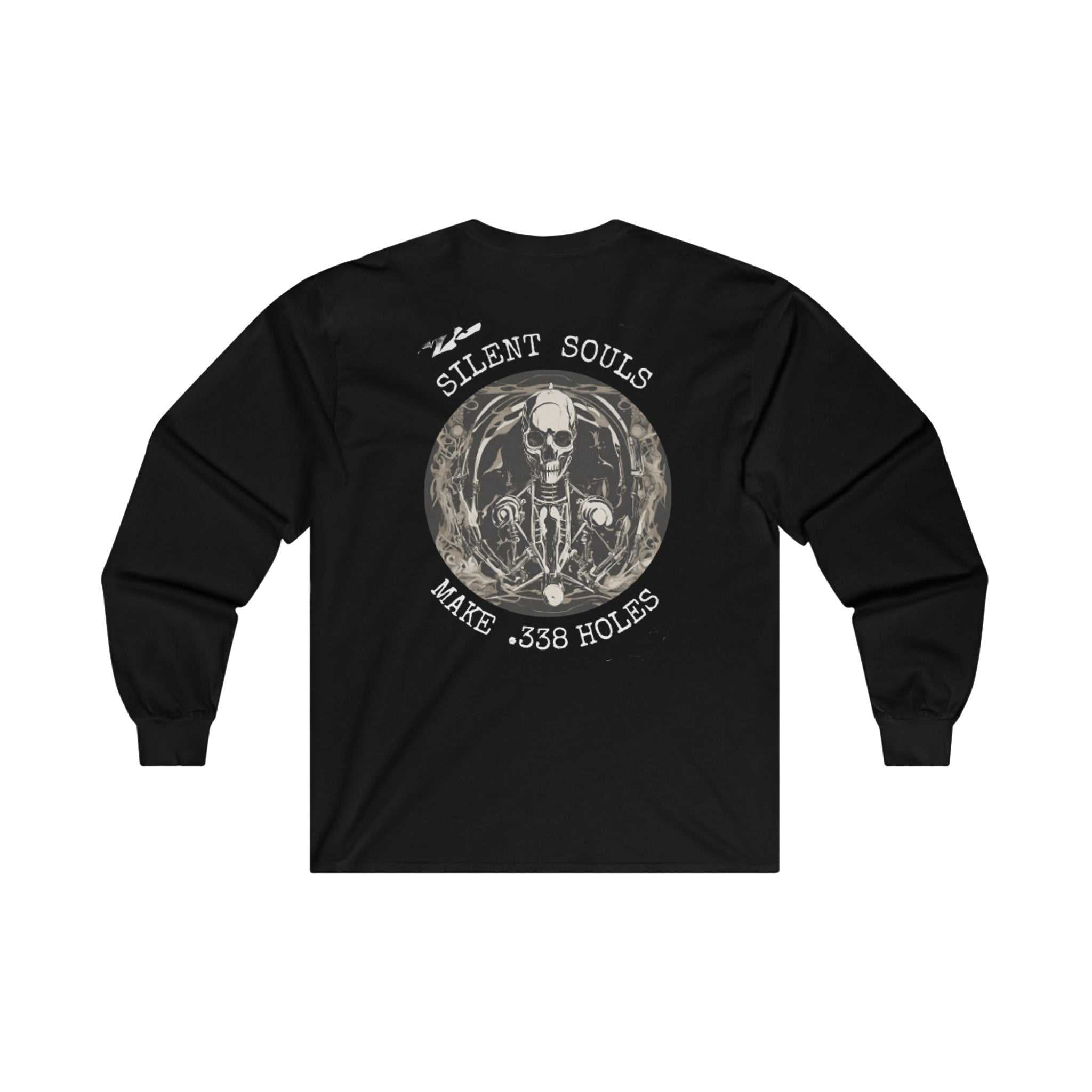 Men's Sweatshirt "Silent Souls Make .338 Holes"