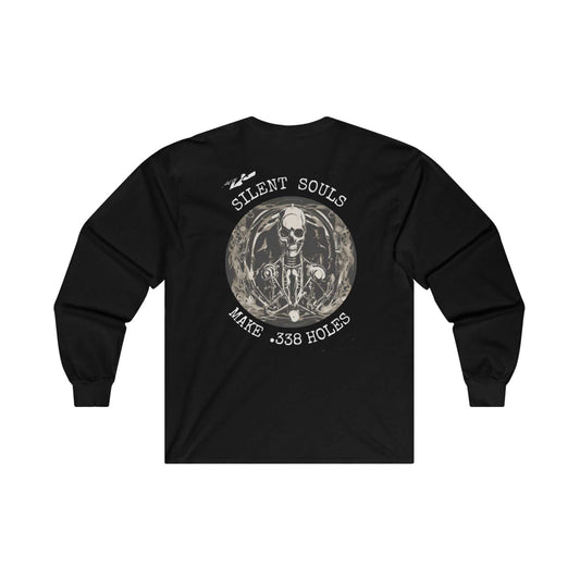 Men's Sweatshirt "Silent Souls Make .338 Holes"