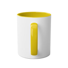 Two-Tone Coffee Mugs, 