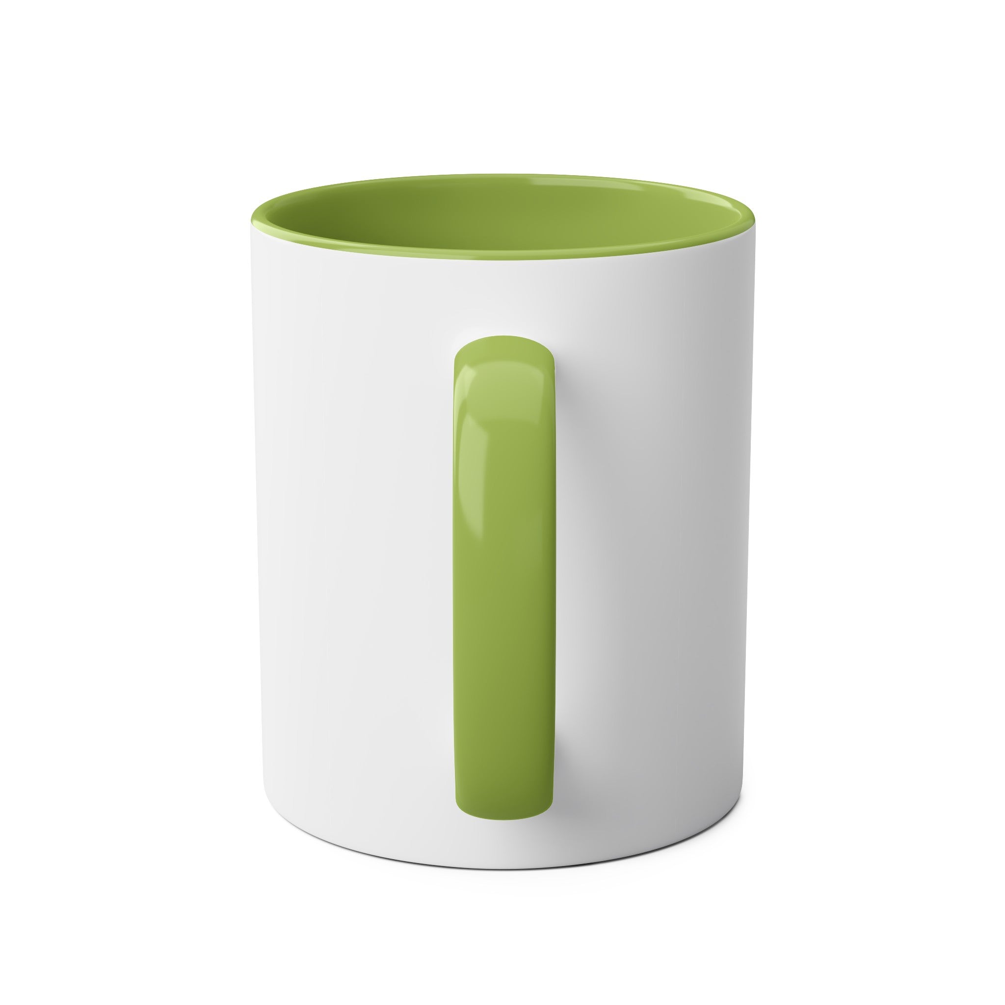 Two-Tone Coffee Mugs, "YOUR MUM’S  A NAAFI CHICK" - Blockrat