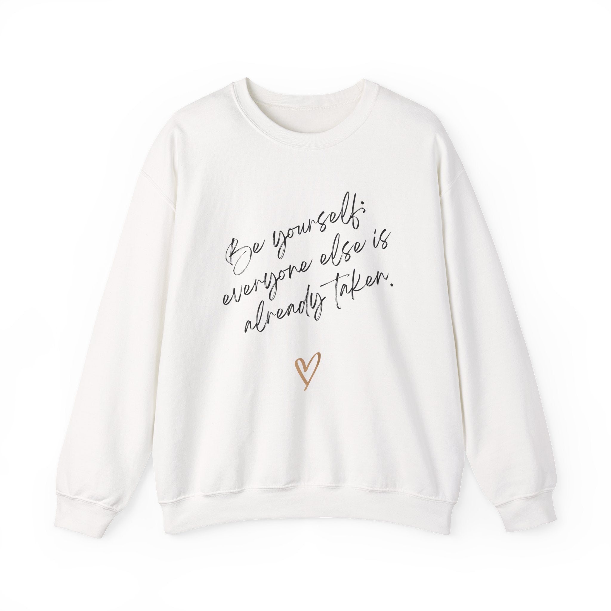 Women's Sweatshirt – Be Yourself | Cozy, Stylish & Inspirational Pullover