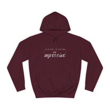 Calm, Women's College Hoodie – Cozy & Stylish Sweatshirt