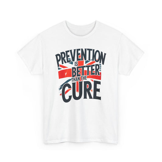 Prevention is Better Unisex Heavy Cotton Tee - Awareness and Advocacy T-Shirt