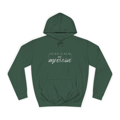 Calm, Women's College Hoodie – Cozy & Stylish Sweatshirt