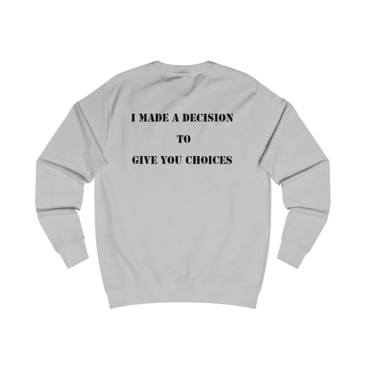 Men's Sweatshirt "Decision"