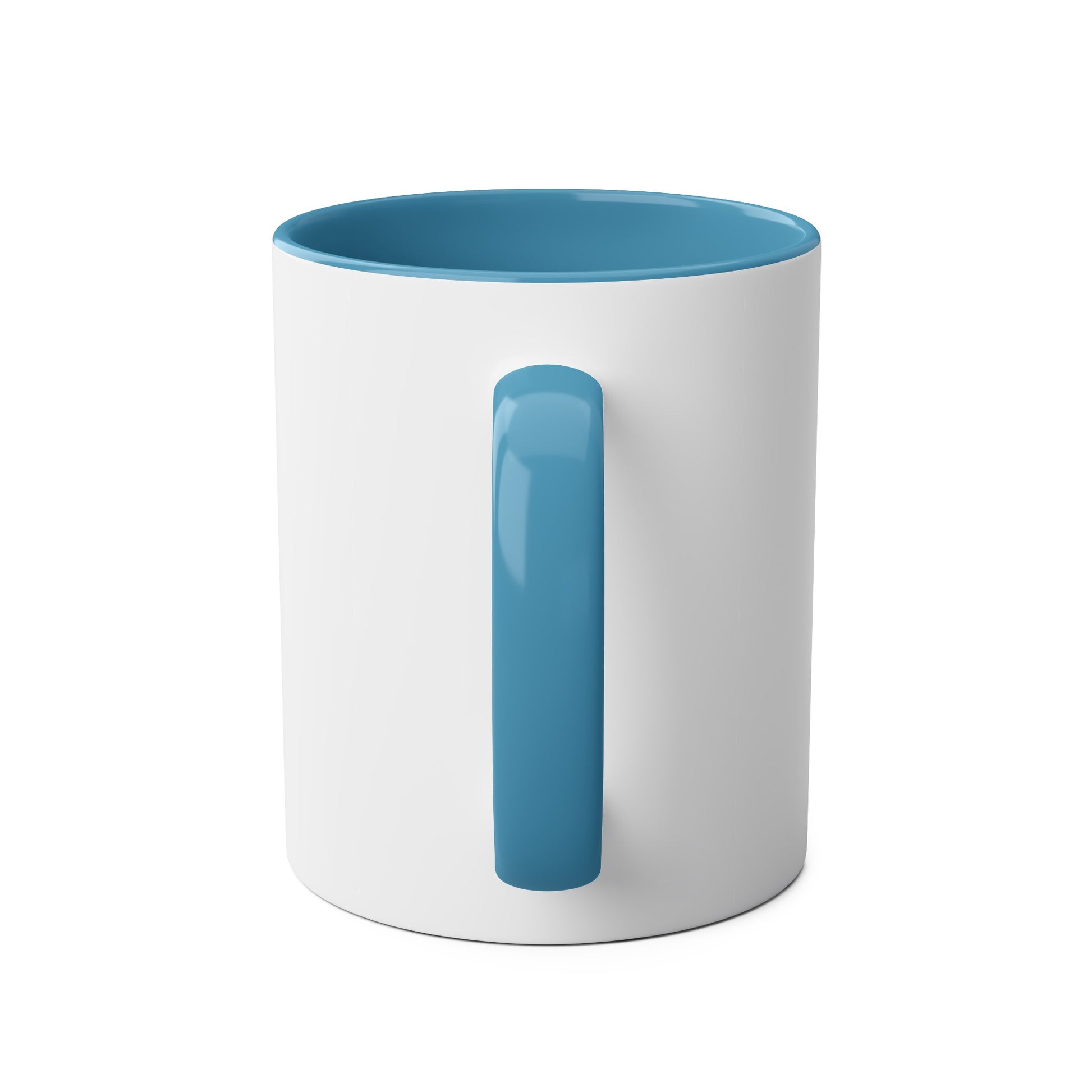 Two-Tone Coffee Mugs, "Blockrat" - Blockrat