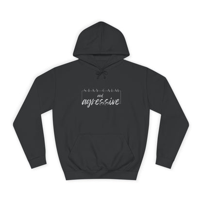 Calm, Women's College Hoodie – Cozy & Stylish Sweatshirt