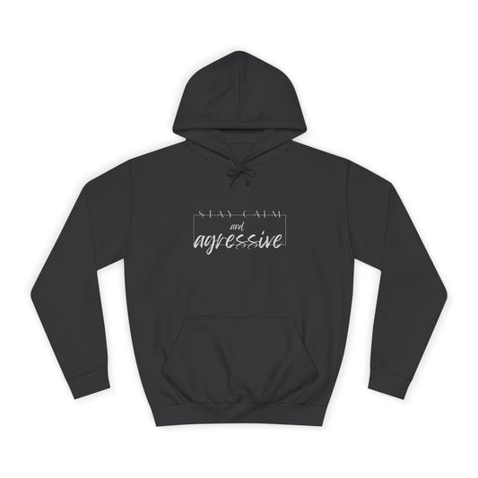 Calm, Women's College Hoodie – Cozy & Stylish Sweatshirt