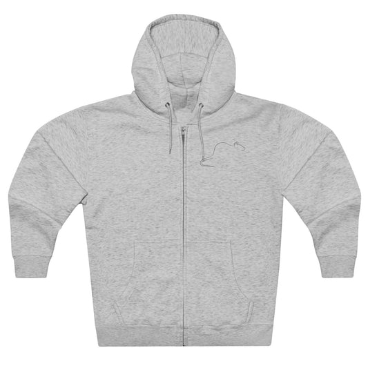Unisex Zip Hoodie "Original". - Blockrat