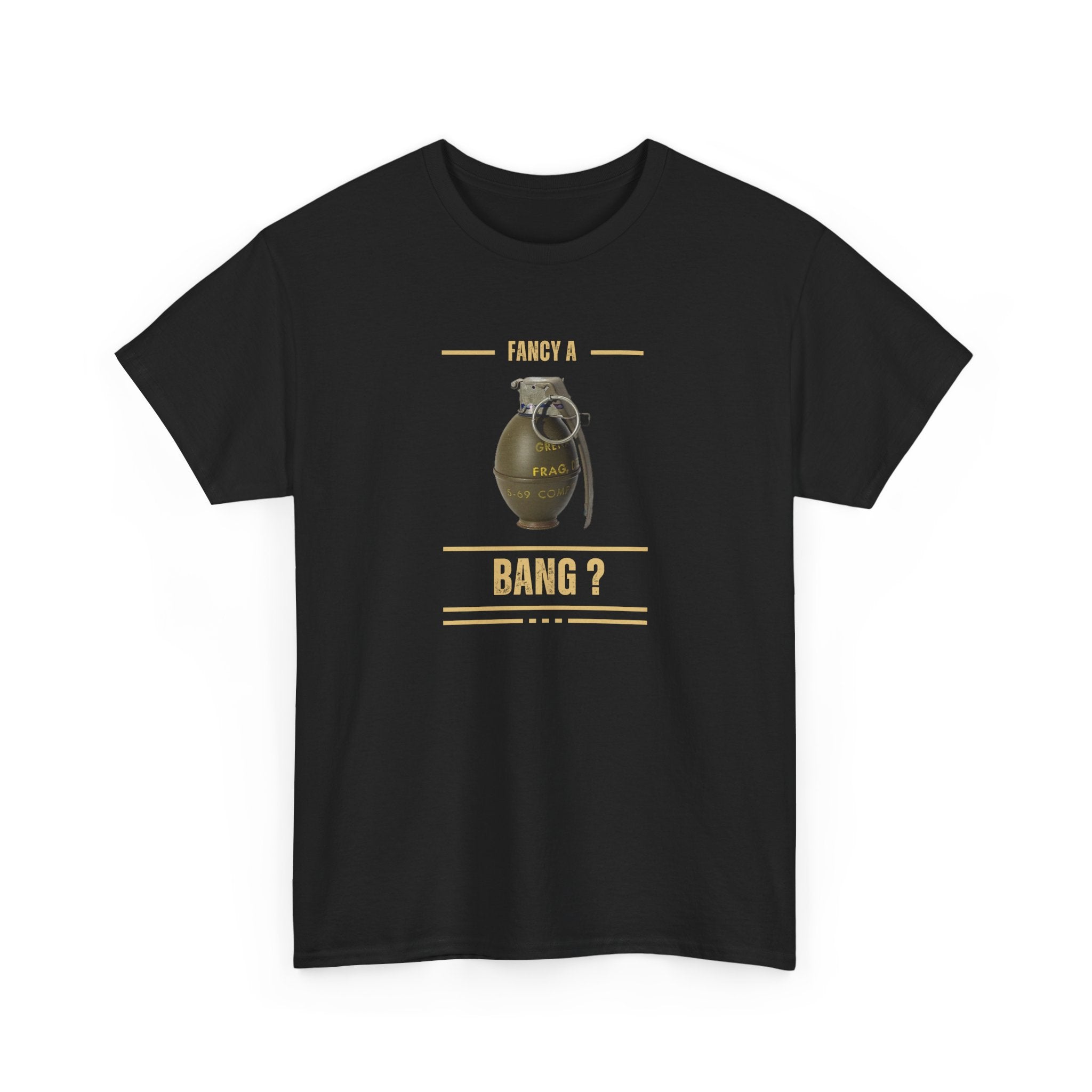 Men's Heavy Cotton T-Shirt "Fancy"