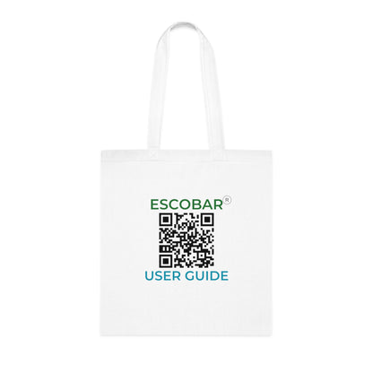 Cotton Escobar Tote with QR Code