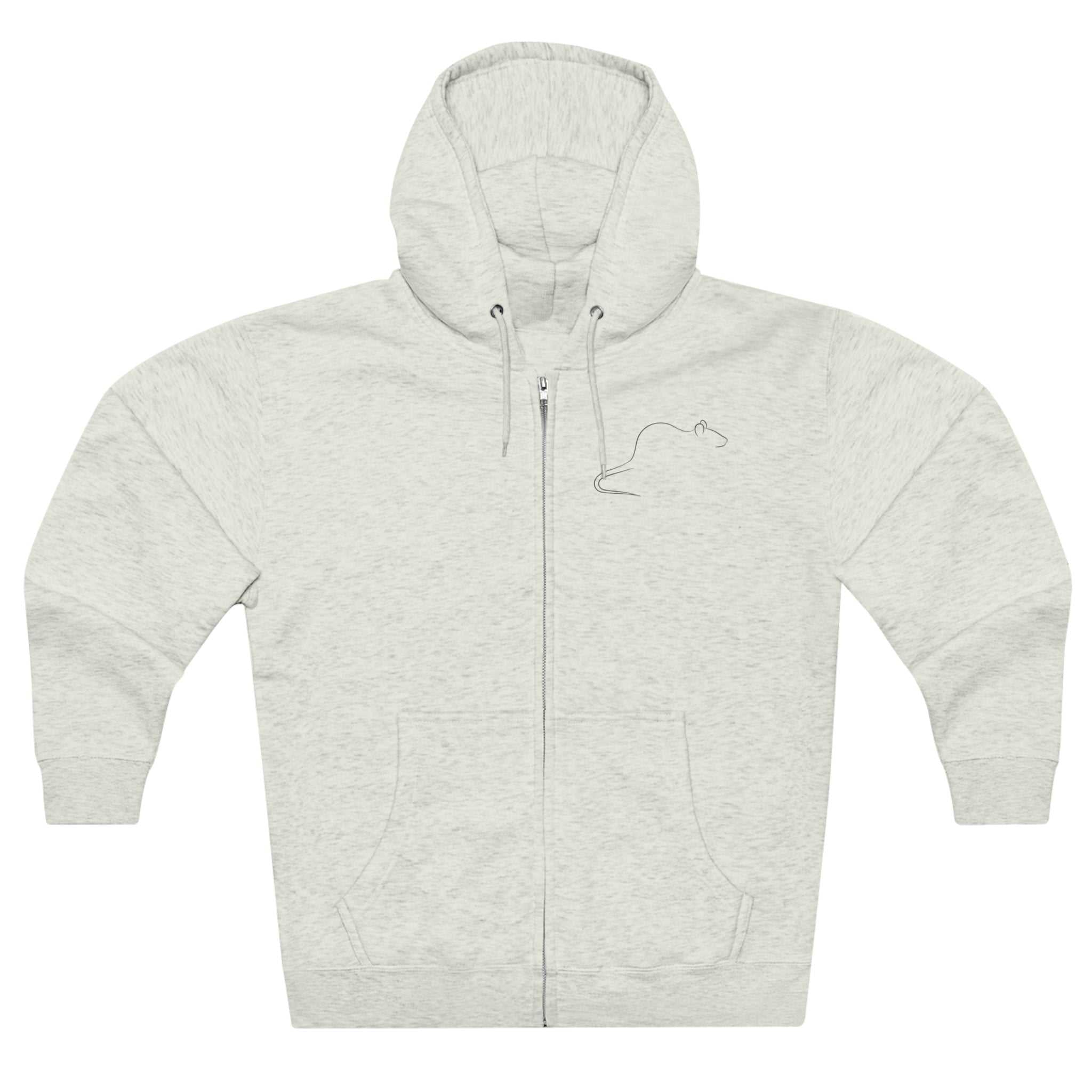 Unisex Zip Hoodie "Original". - Blockrat