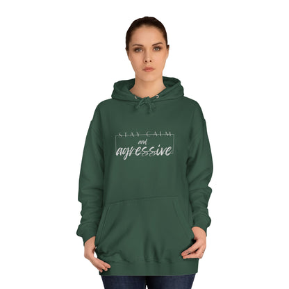 Calm, Women's College Hoodie – Cozy & Stylish Sweatshirt