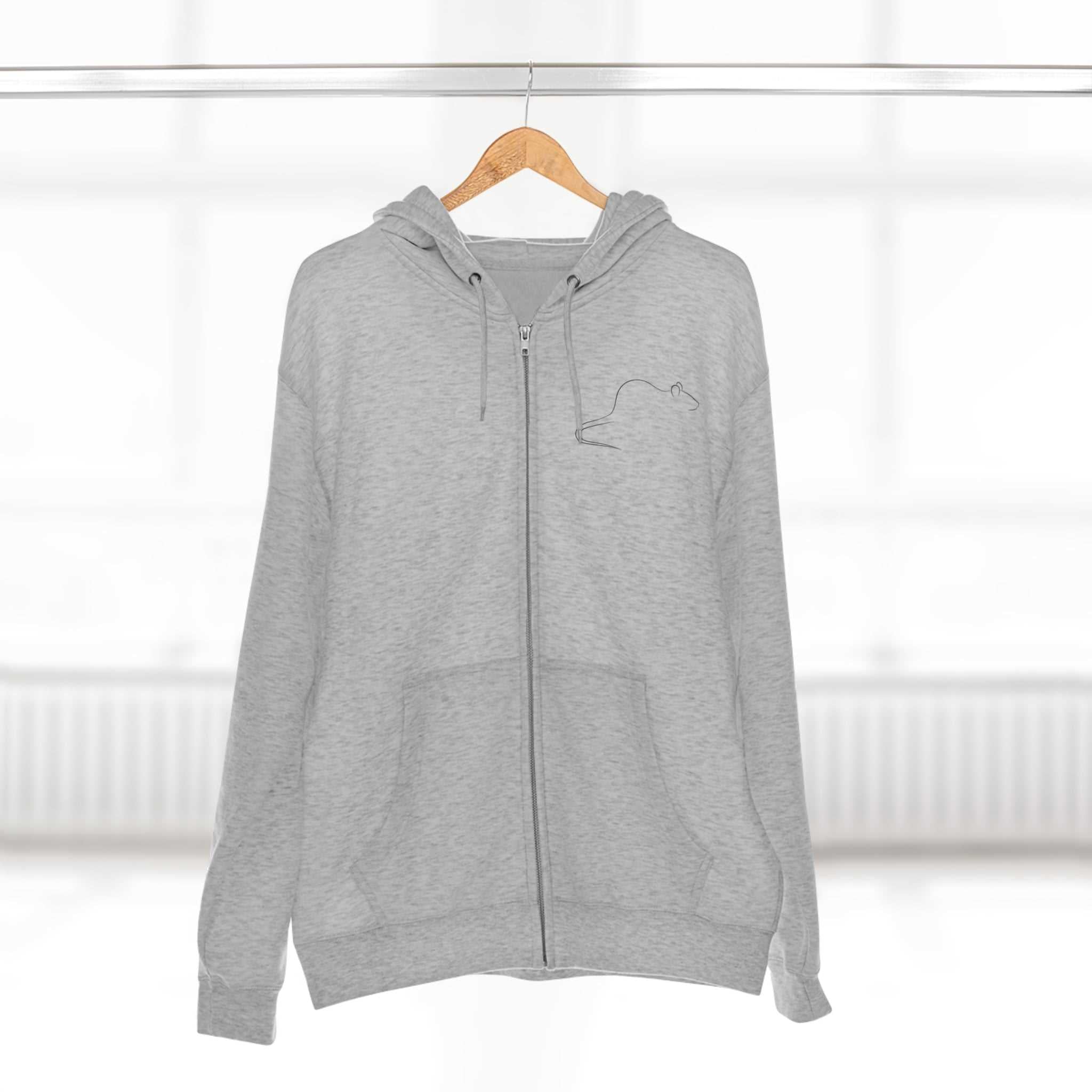 Unisex Zip Hoodie "Original". - Blockrat