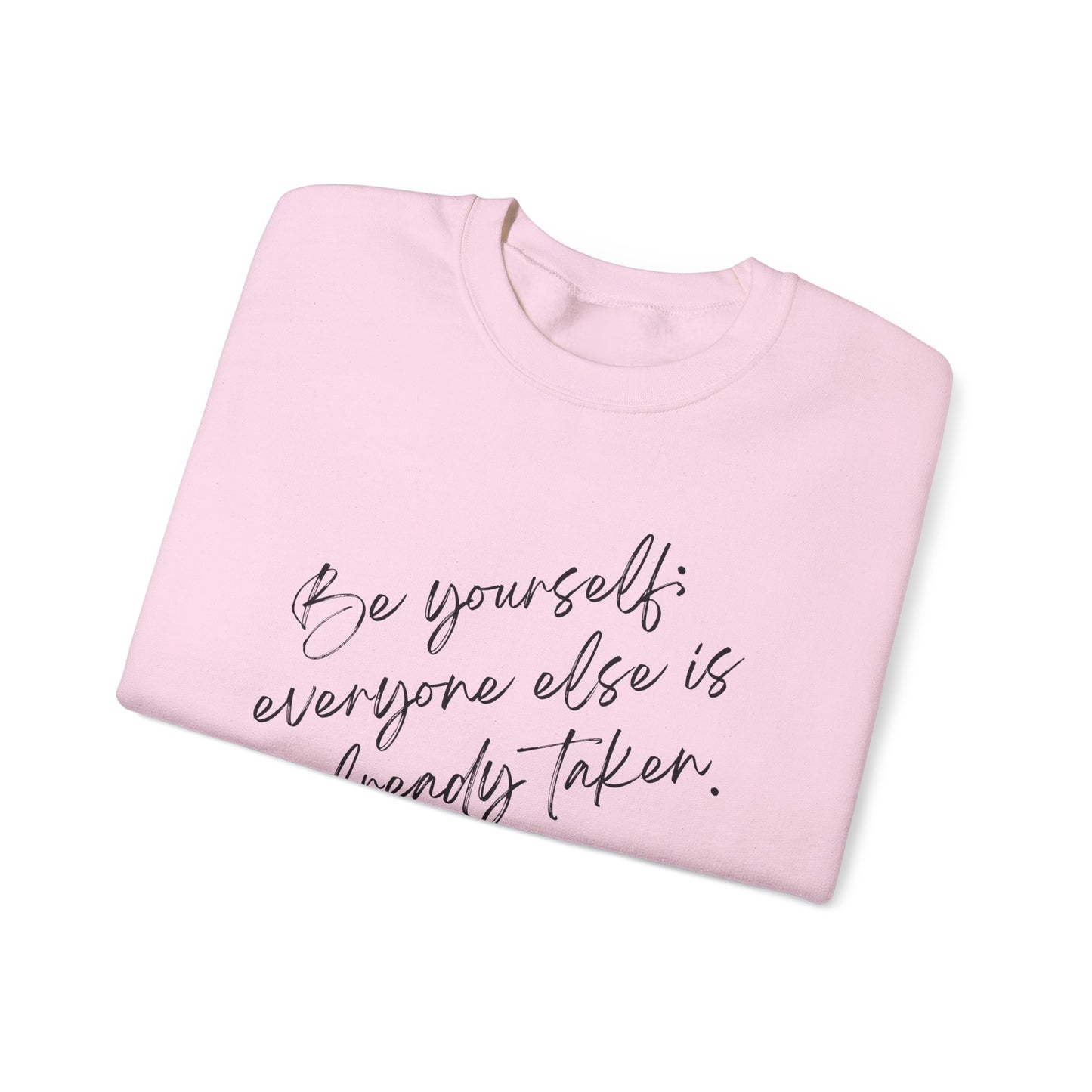 Women's Sweatshirt – Be Yourself | Cozy, Stylish & Inspirational Pullover