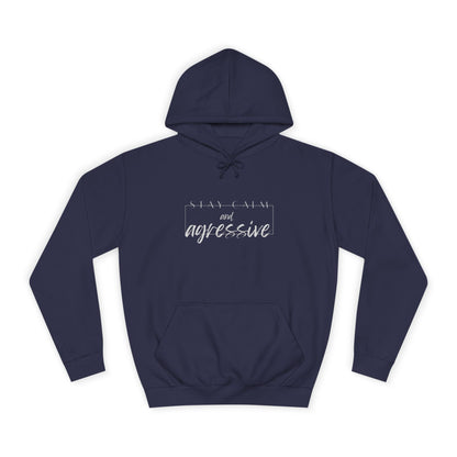 Calm, Women's College Hoodie – Cozy & Stylish Sweatshirt