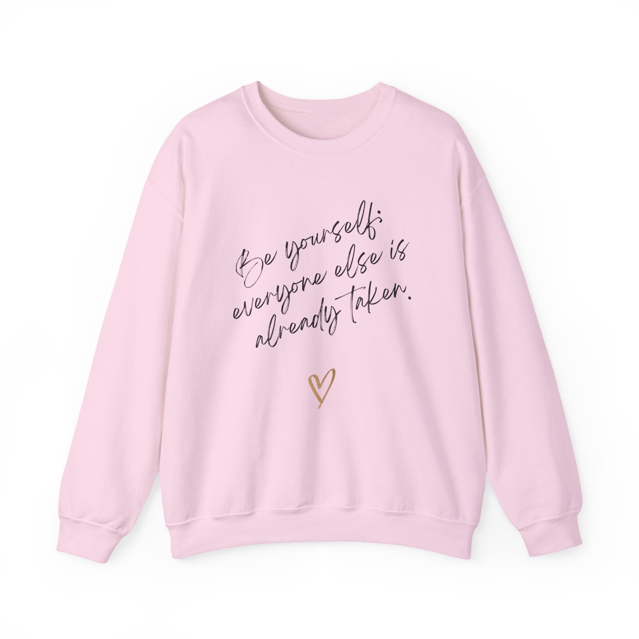 Women's Sweatshirt – Be Yourself | Cozy, Stylish & Inspirational Pullover