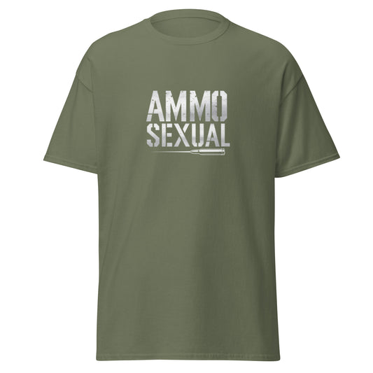 Blockrat Ammosexual unisex classic t-shirt front view