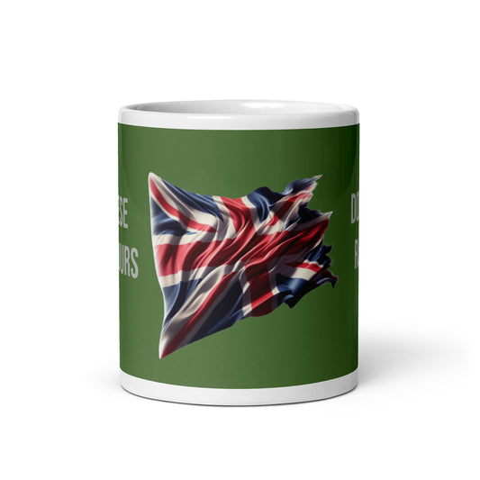 Blockrat Union Jack Mug front view