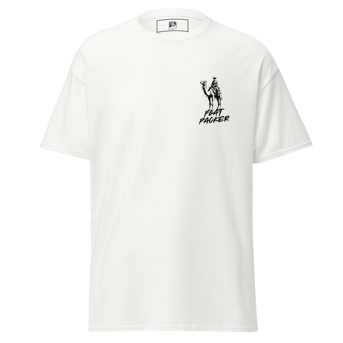 Camel Flat Packer unisex classic tee – 100% cotton, rugged but soft, perfect for casual ops