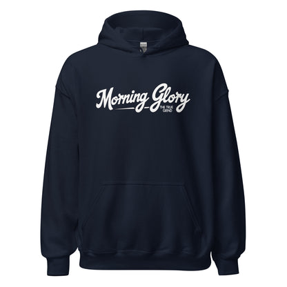 Morning Glory Unisex Hoodie – soft cotton blend, relaxed fit, perfect for cool mornings