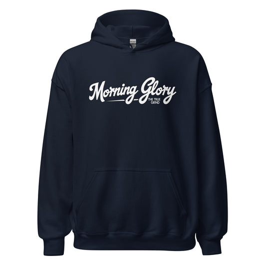 Morning Glory Unisex Hoodie – soft cotton blend, relaxed fit, perfect for cool mornings