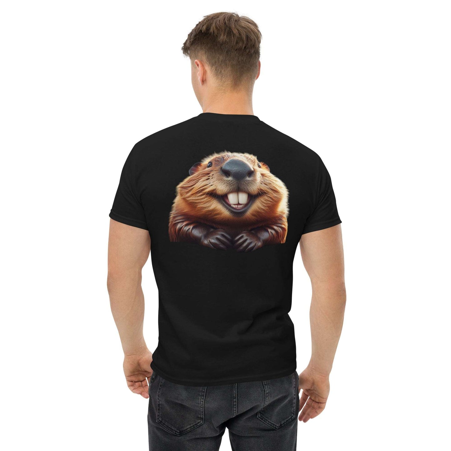 T-shirt I Love Beaver - Blockrat