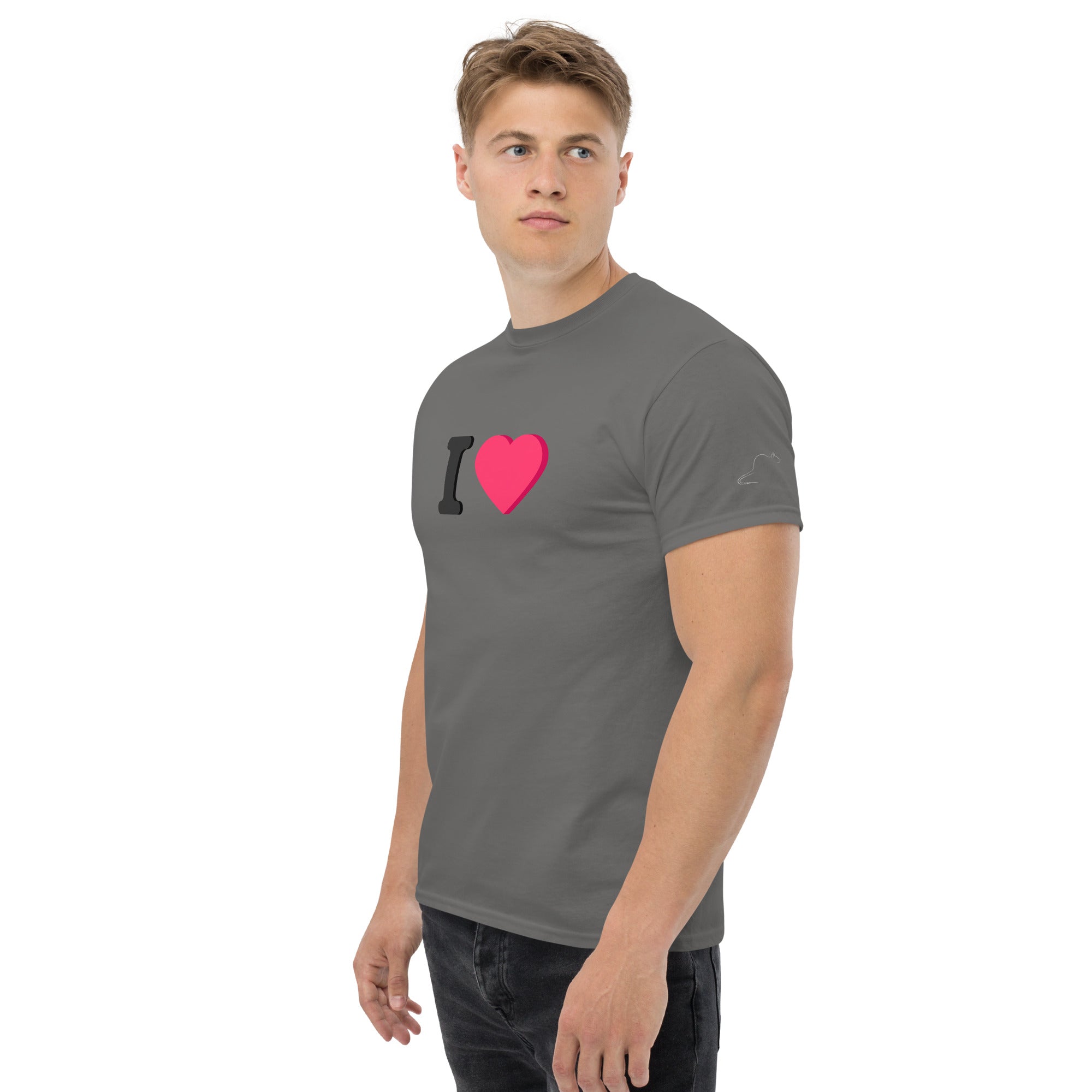 T-shirt I Love Beaver - Blockrat
