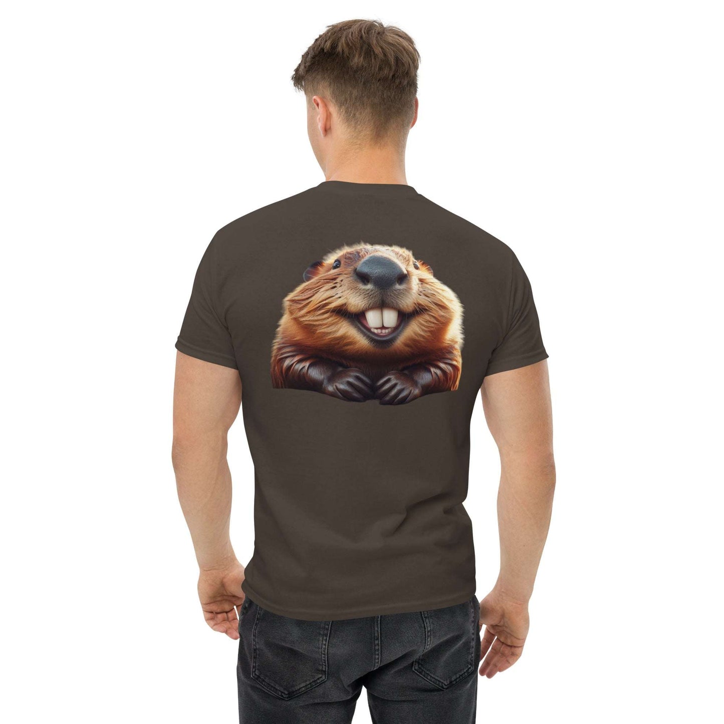 T-shirt I Love Beaver - Blockrat