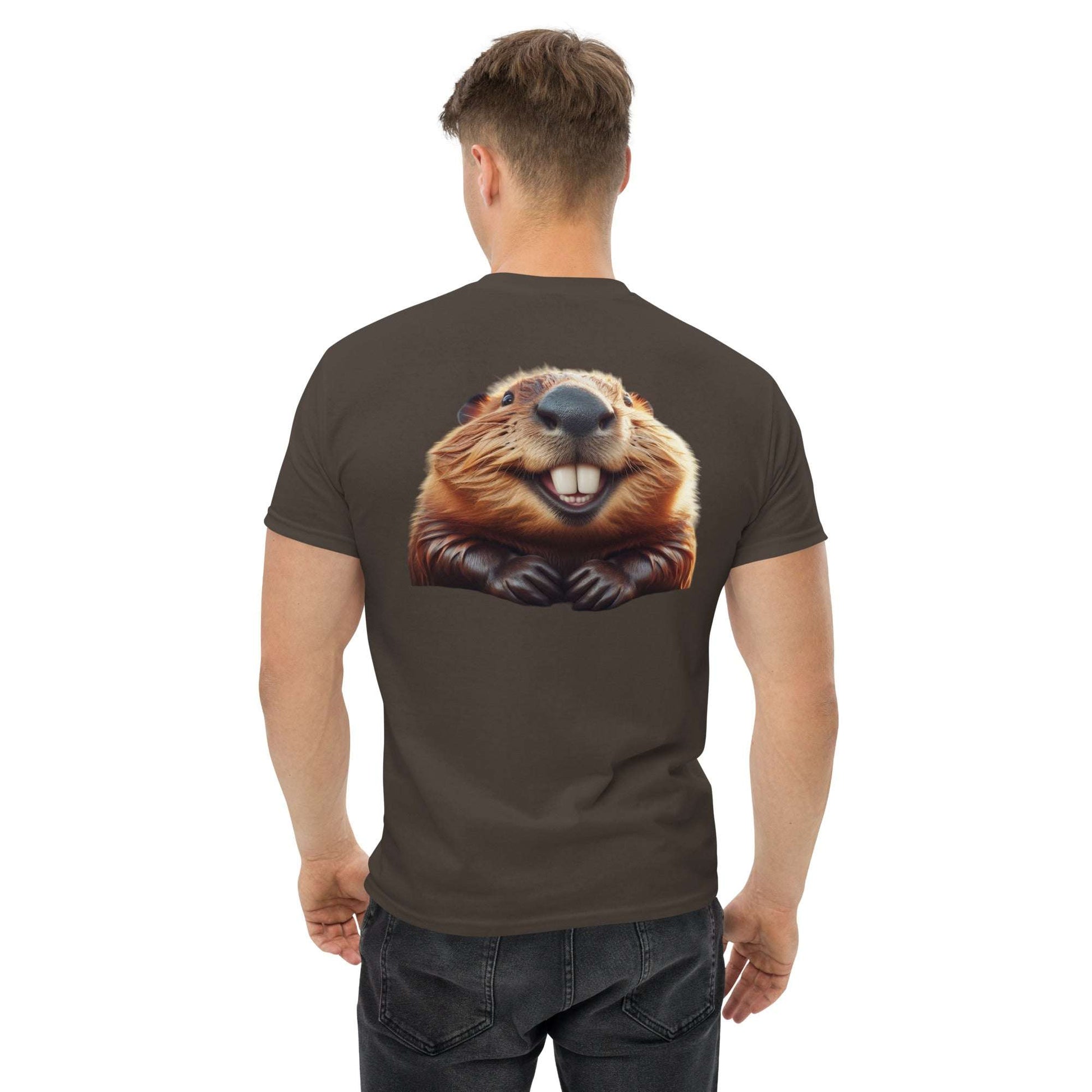 T-shirt I Love Beaver - Blockrat