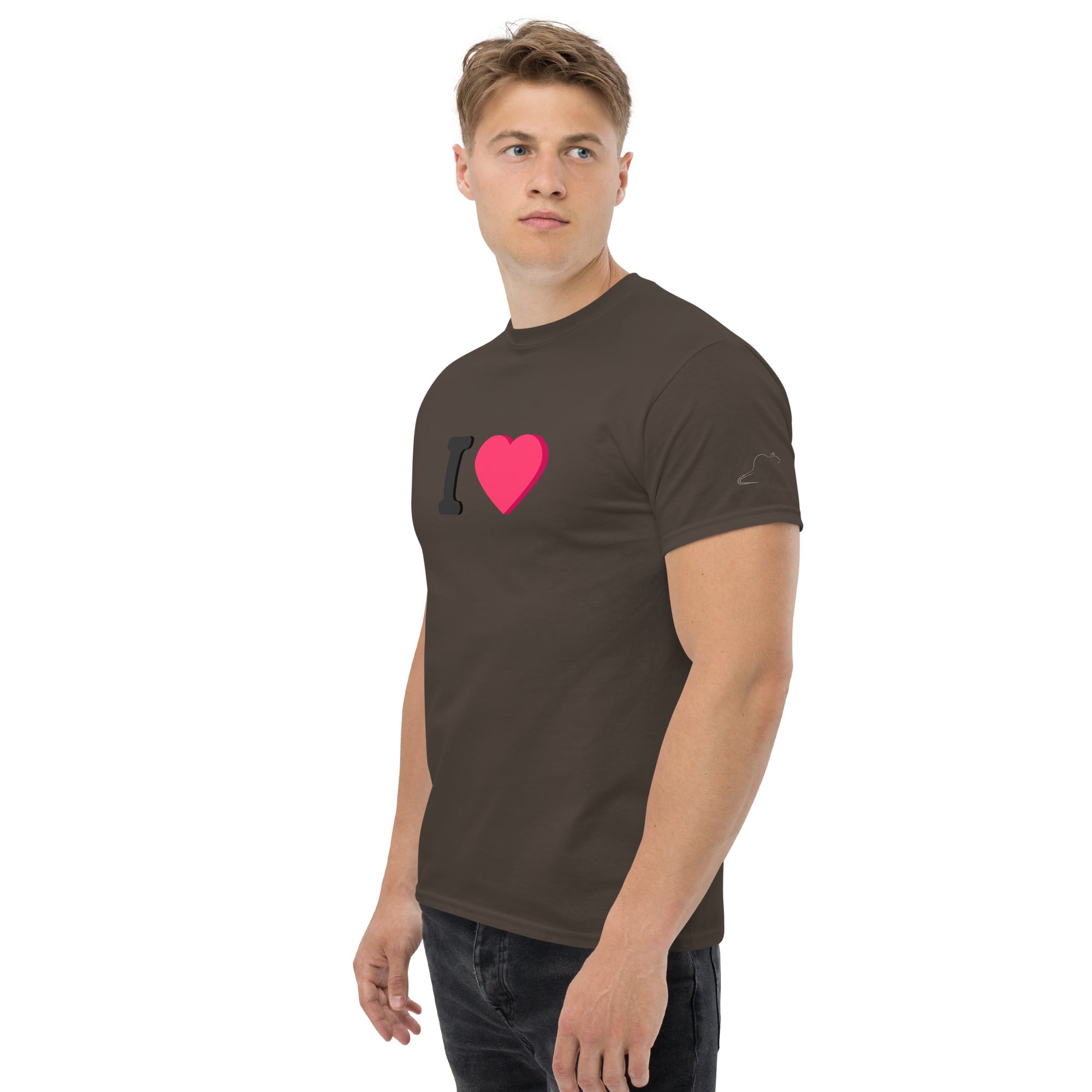 T-shirt I Love Beaver - Blockrat