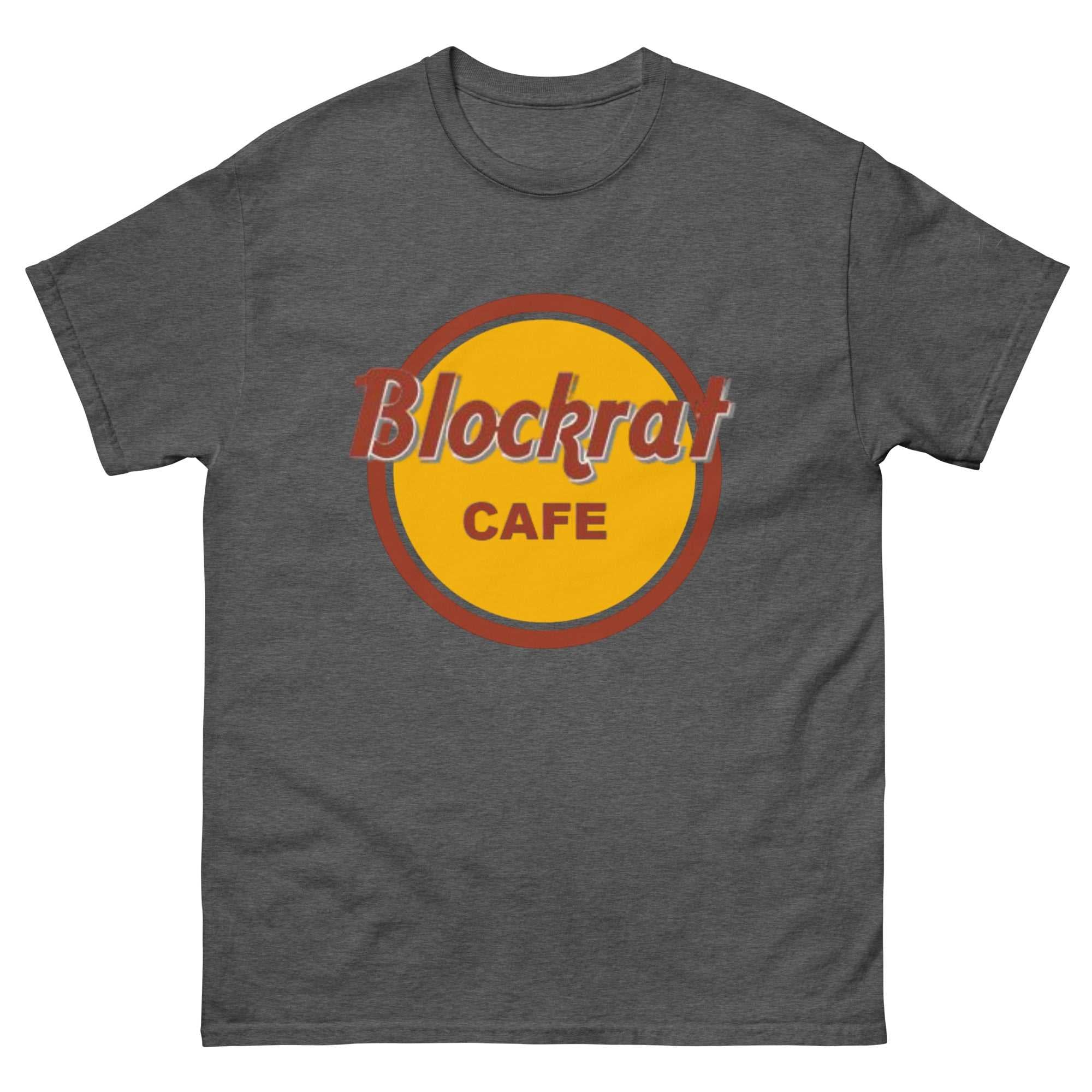 Men’s Vintage Military T-Shirt – Blockrat Café Cotton Tee UK