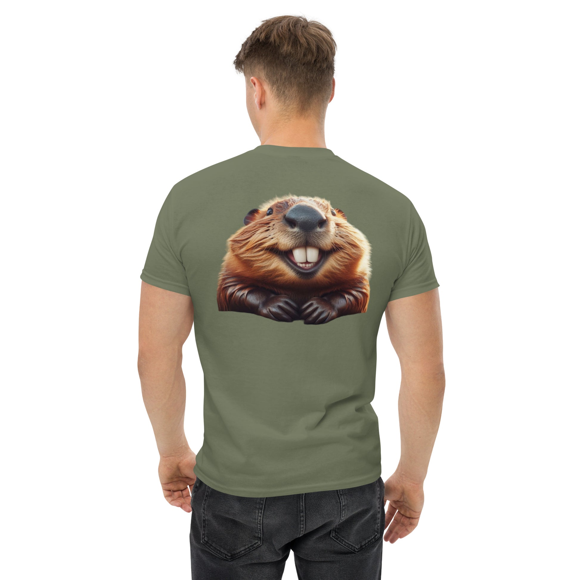 T-shirt I Love Beaver - Blockrat