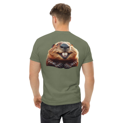 T-shirt I Love Beaver - Blockrat