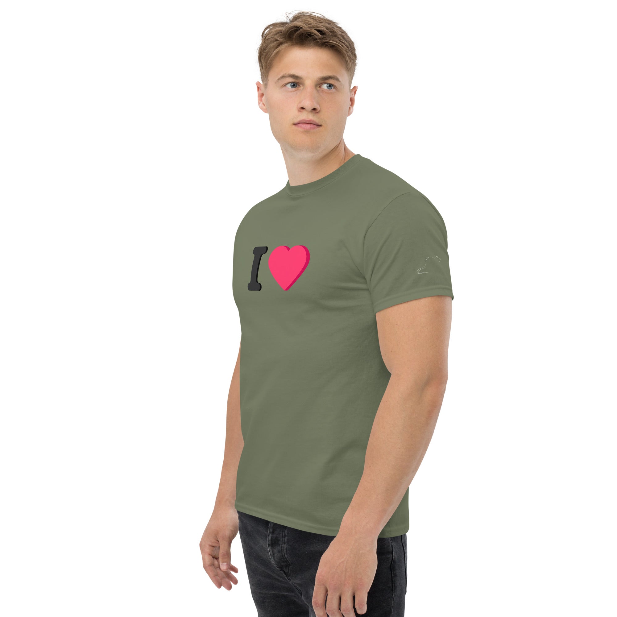 T-shirt I Love Beaver - Blockrat