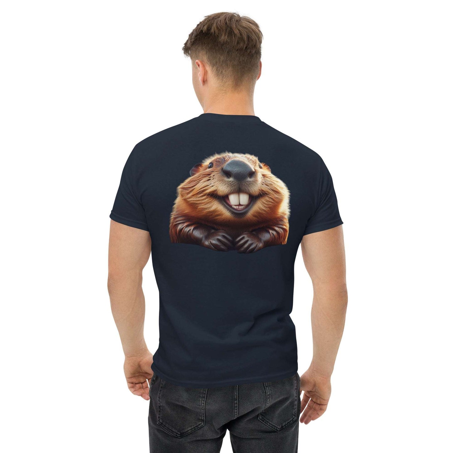T-shirt I Love Beaver - Blockrat
