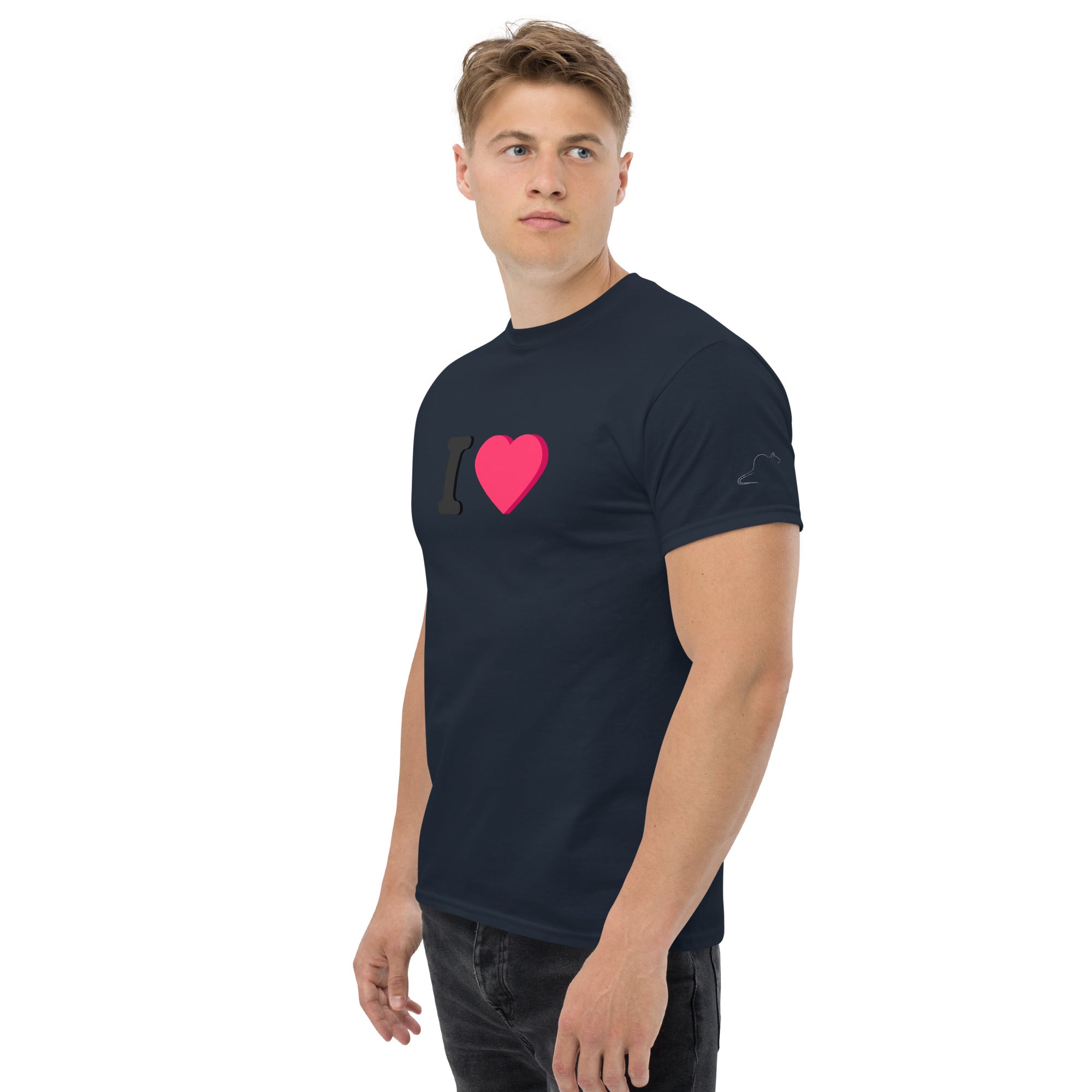 T-shirt I Love Beaver - Blockrat