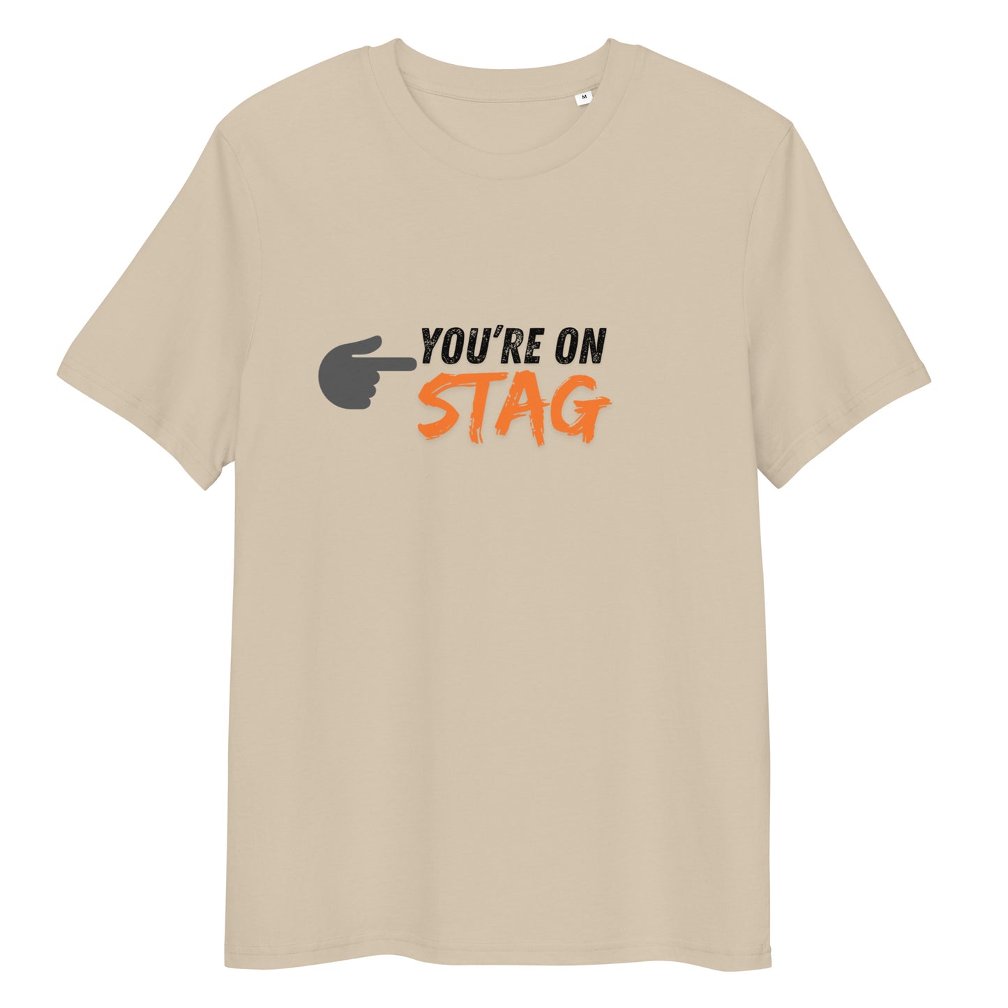 Men's organic cotton t-shirt You're on Stag - Blockrat