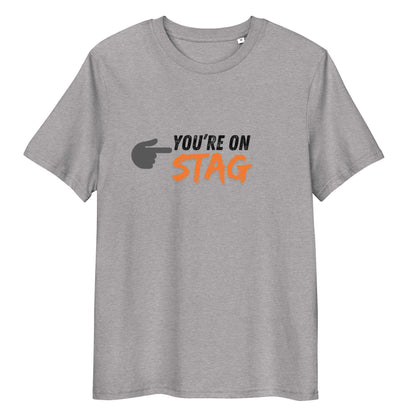 Men's organic cotton t-shirt You're on Stag - Blockrat