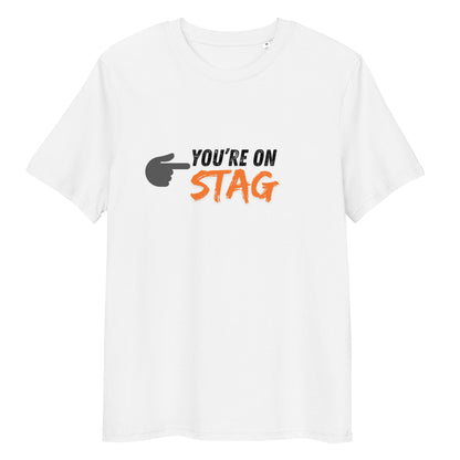 Men's organic cotton t-shirt You're on Stag - Blockrat