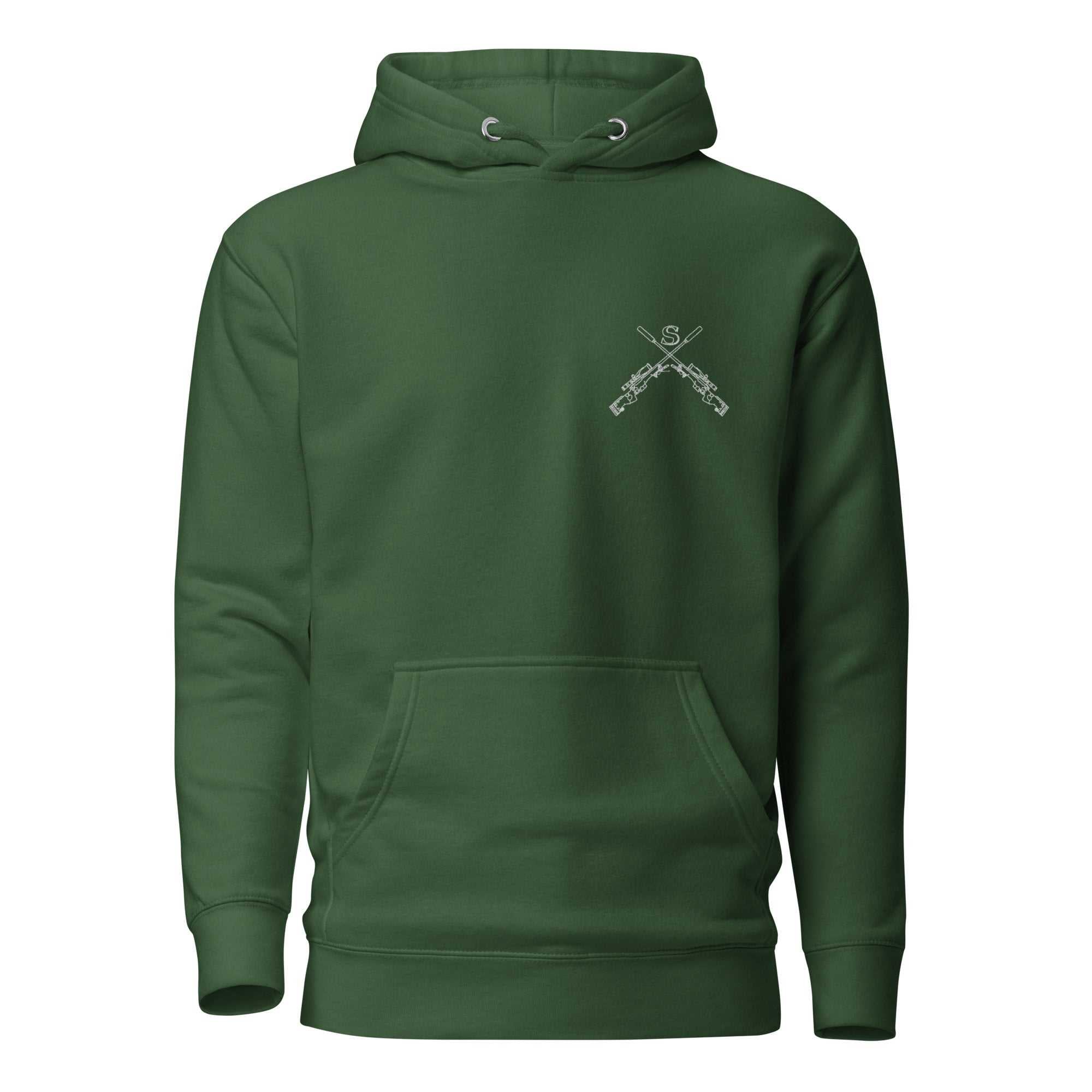 Men's Crossed Rifles Hoodie - Blockrat