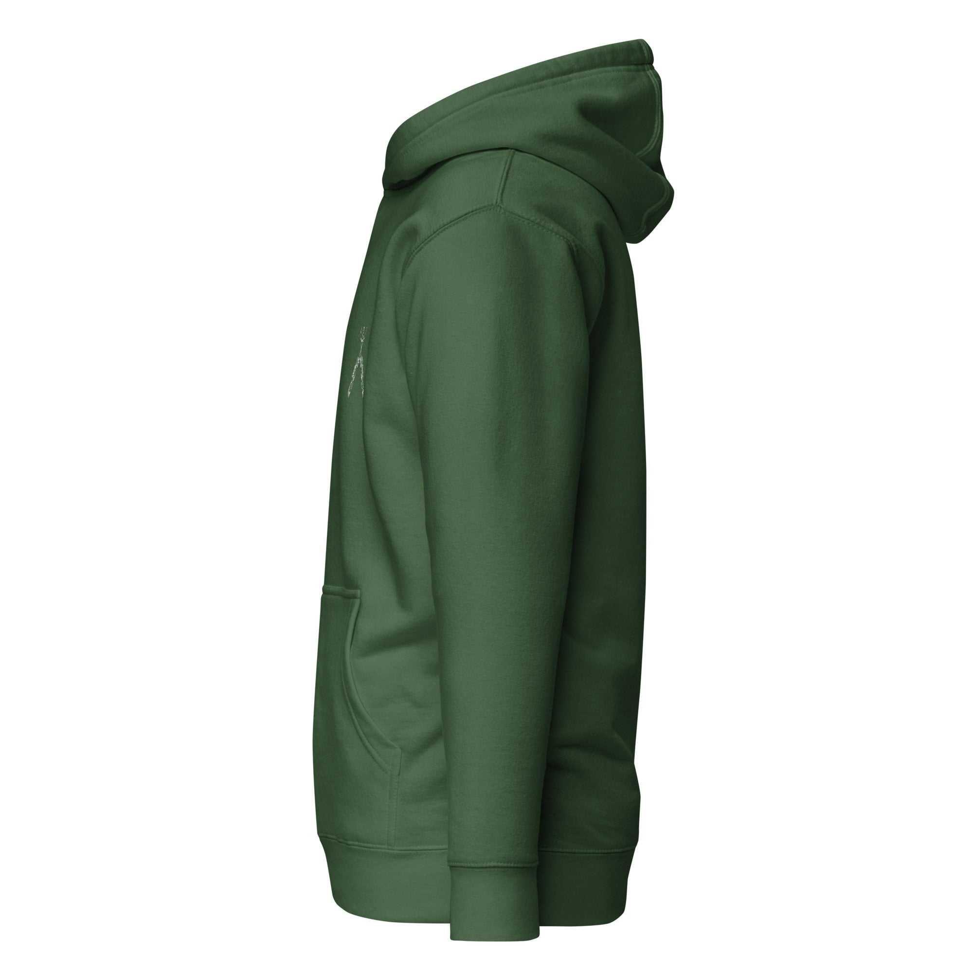 Men's Crossed Rifles Hoodie - Blockrat